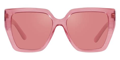 dolce gabbana pink sunglasses|Dolce&Gabbana DG4438 55 Donkerroze gespiegeld rood & Fleur .